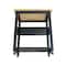 International Concepts Microwave Cart, Black/Natural WC10-185 - alternate 8